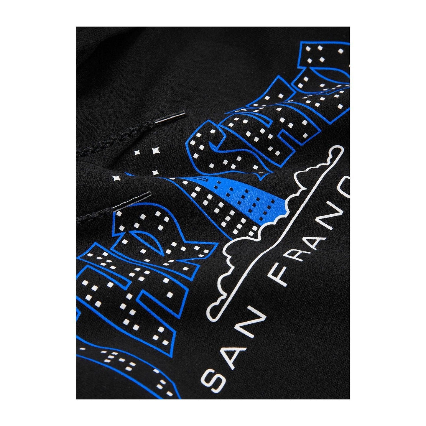 Męskie bluzy z kapturem Thrasher – Thrasher Pyramid Hood – Czarne