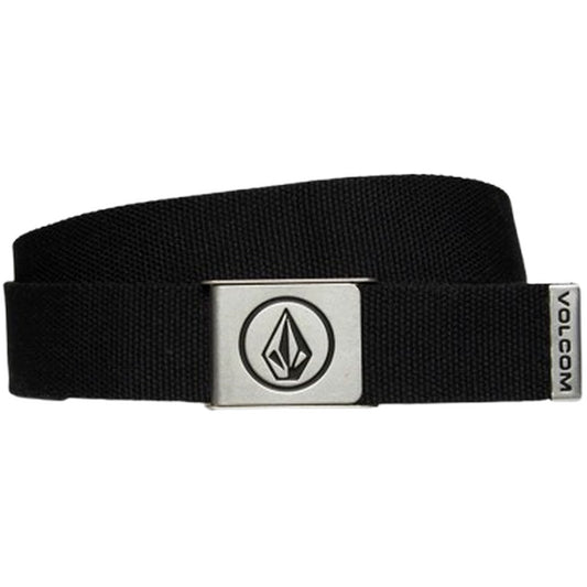Volcom Herrengürtel – Circle Web Belt – Schwarz