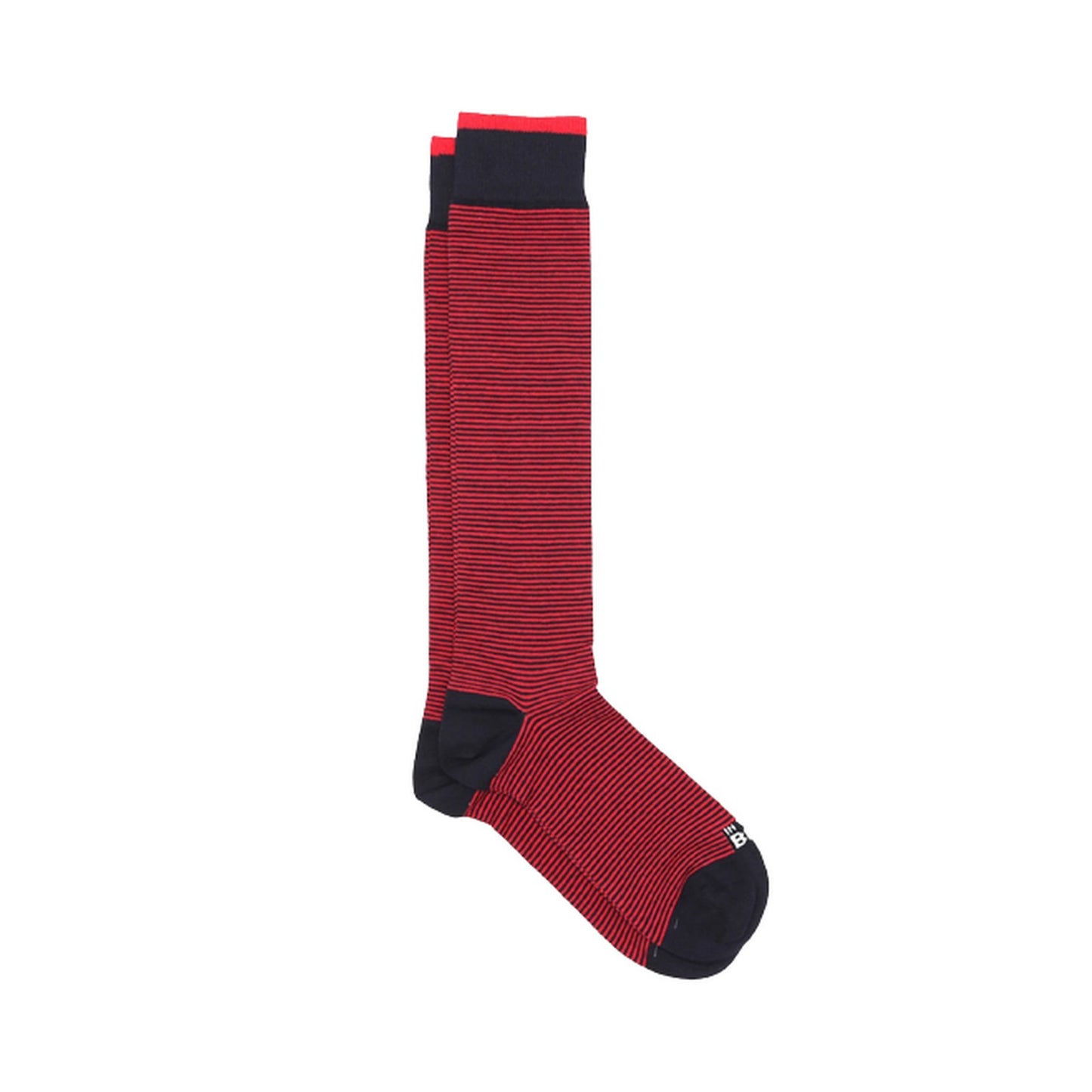 Herrensocken In The Box – Stripe Classic – Rot