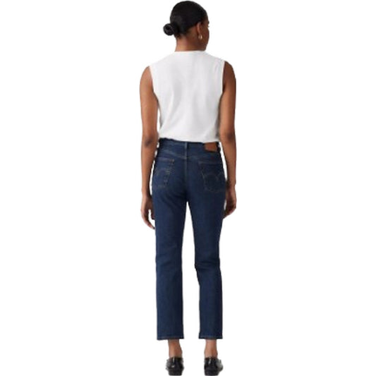 Jeans Donna Levi's - 501 Crop - Blu