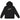 Felpe con cappuccio Ragazzo Santa Cruz - Youth Damaged Hand Hood - Nero