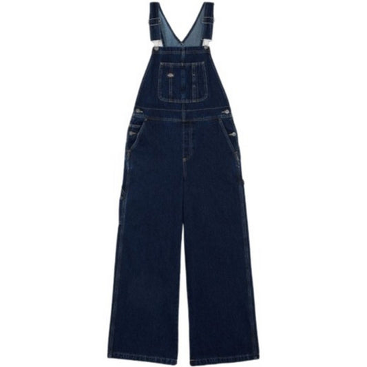 Salopette Donna Dickies - Mechanic Bib W - Blu