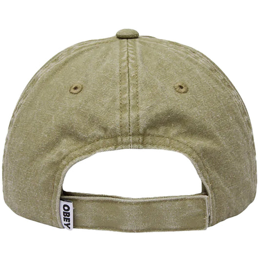 Obey Gorras de béisbol unisex - Icon Eyes Pigment 6 Panel Velcro Back - Beige