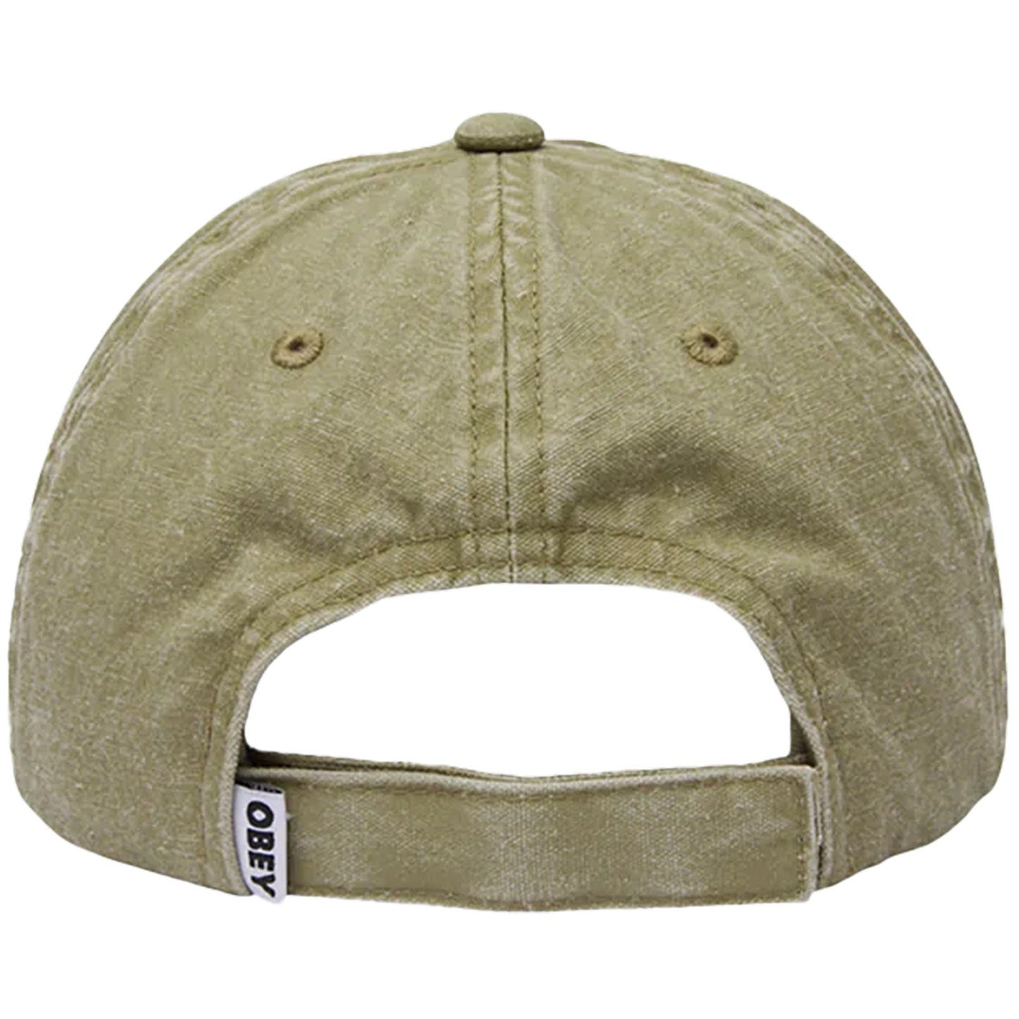 Obey Casquettes de Baseball Unisexe - Icon Eyes Pigment 6 Panneau Velcro Dos - Beige