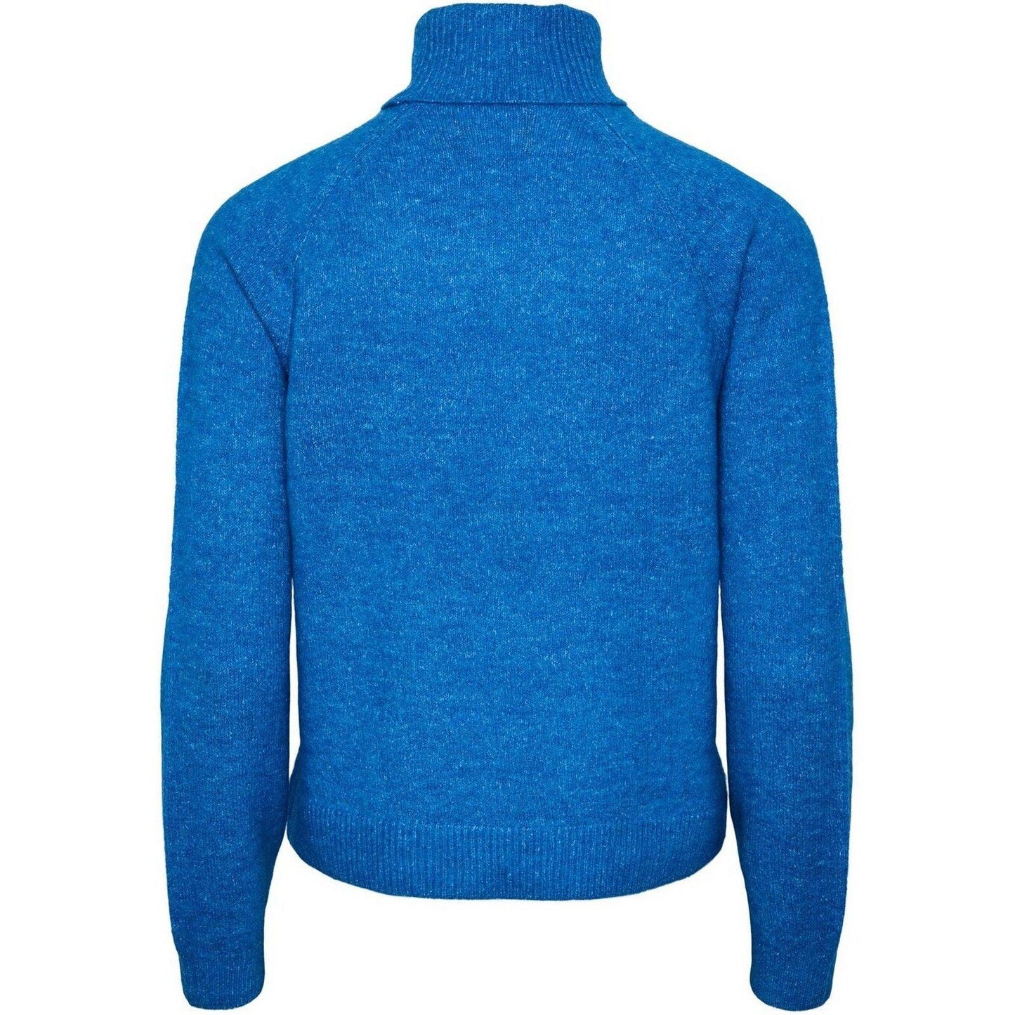 Maglie Donna Pieces - Pcjuliana Ls Rollneck Knit Noos Bc - Blu
