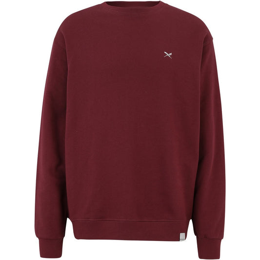 Sudaderas con capucha para hombre Iriedaily - Mini Flag 2 Crew - Burdeos