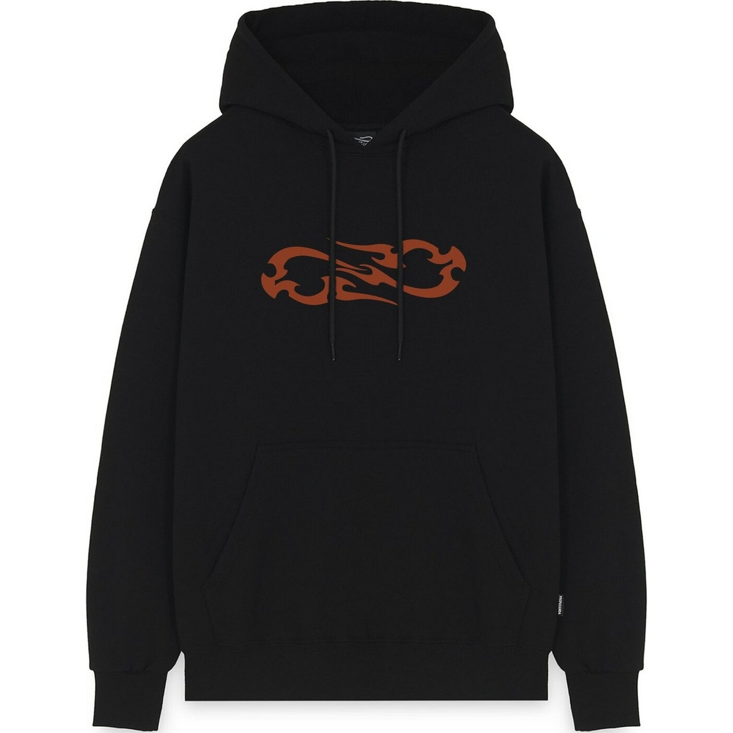 Felpe con cappuccio Uomo Propaganda - Felpa Logo Quill - Nero