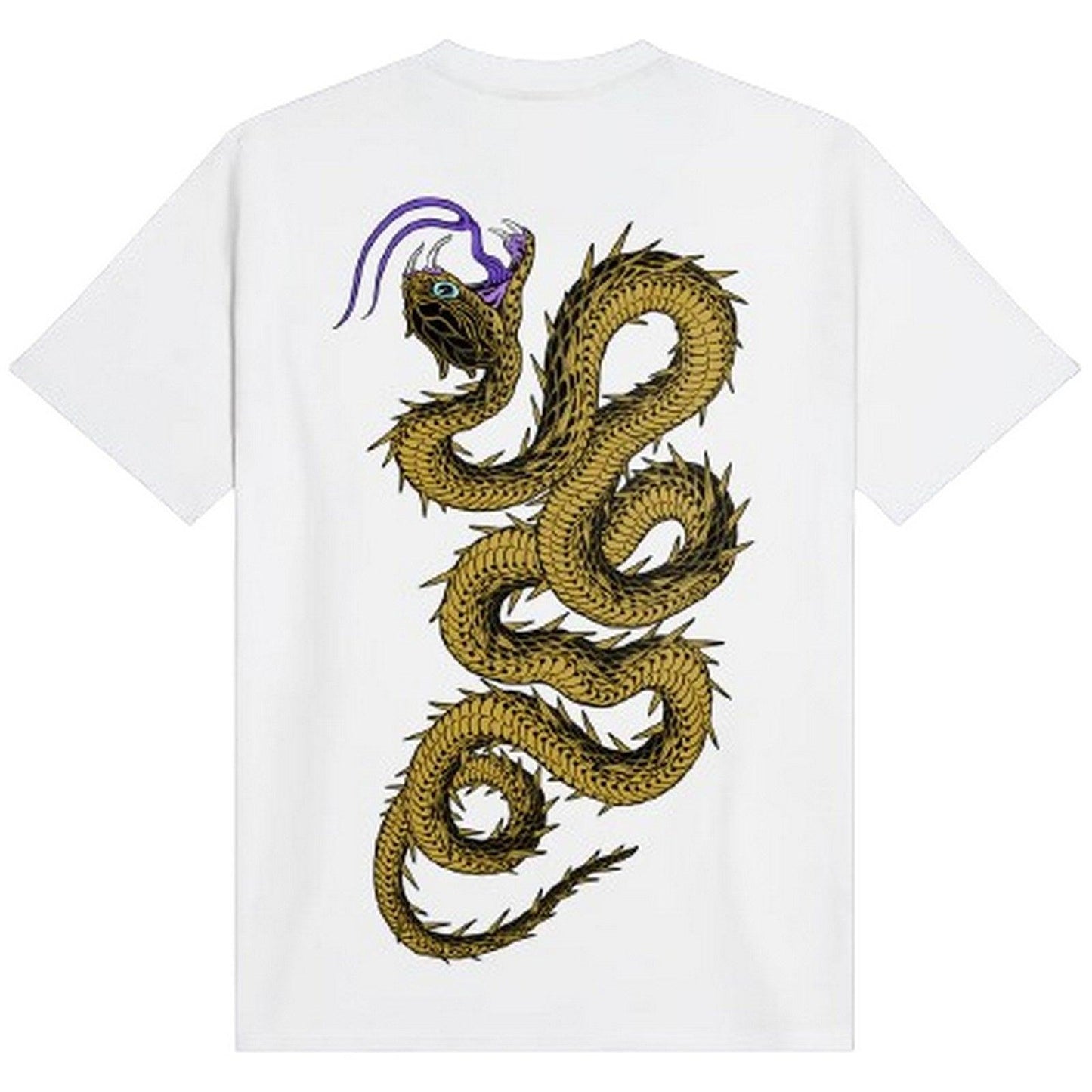 T-shirt Uomo Dolly Noire - Desert Snake Tee - Bianco