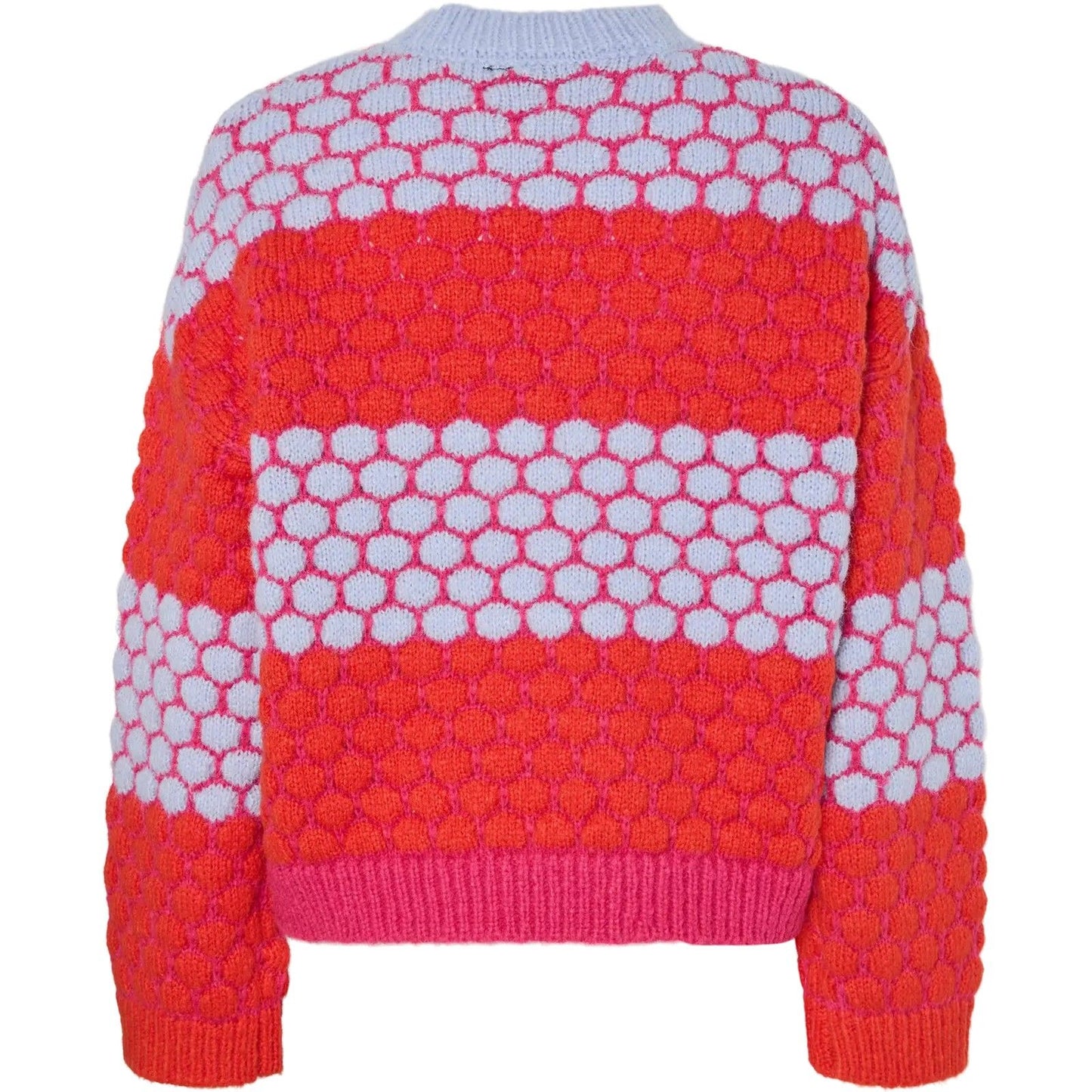 Cardigan Donna Pieces - Pcjanel Ls O-Neck Knit Bc - Viola