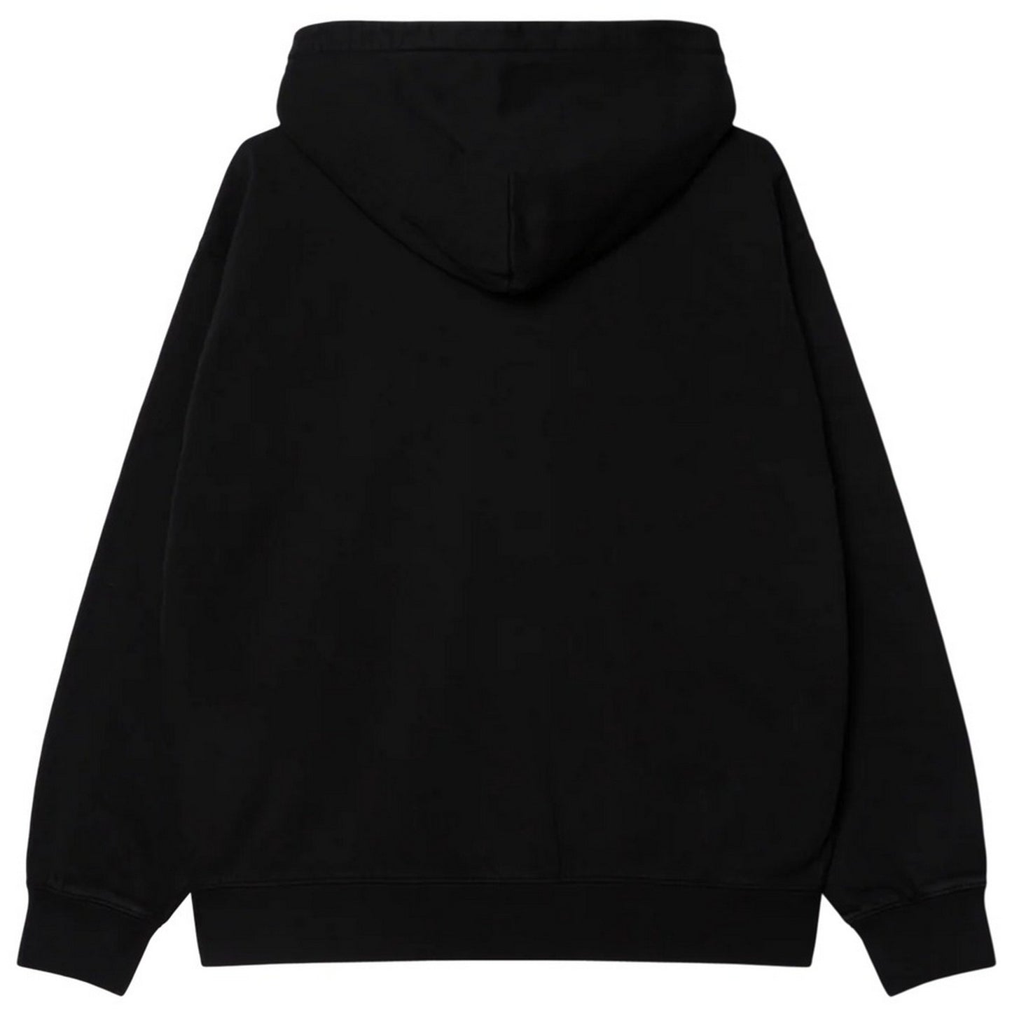 Obey Sudaderas con capucha para hombre - Polar con capucha y cremallera Margin Faded - Negro