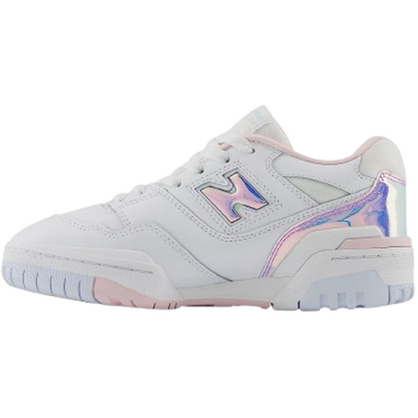 New Balance Boy Sneaker - Chaussure de style de vie pour enfants - Blanc