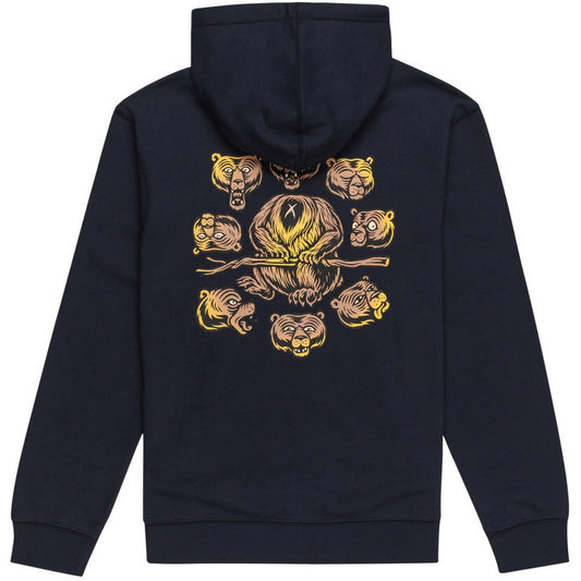 Sudaderas con capucha para hombre Element - Capucha Bear With Me - Azul