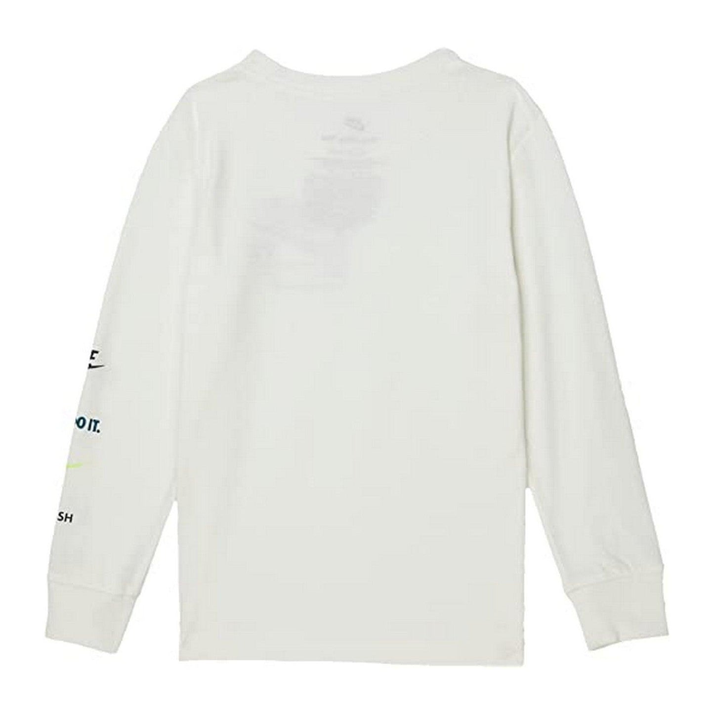 Maglie a manica lunga Bambino Nike - Bambino Illuminate Microtype Ls Tee - Panna