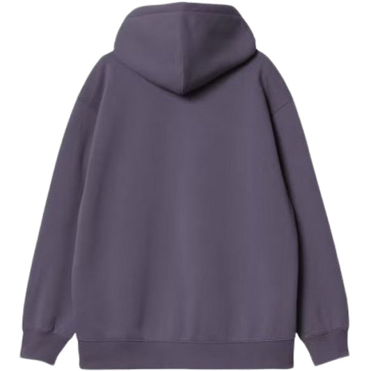 Felpe con cappuccio Donna Carhartt Wip - W' Hooded Carhartt Sweatshirt - Viola