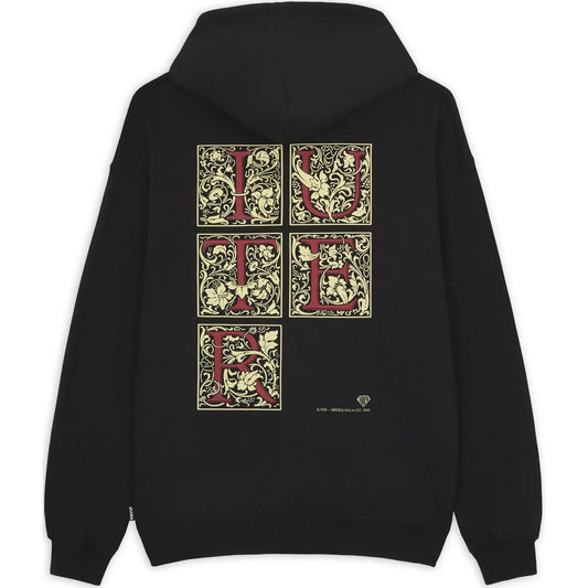 Bluzy męskie Iuter - Mediolanum Hoodie - Czarne