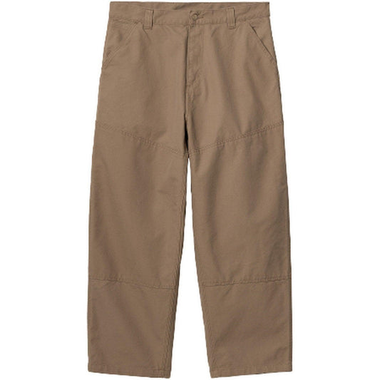 Pantalon Carhartt Wip pour hommes - Pantalon à panneau large - Marron