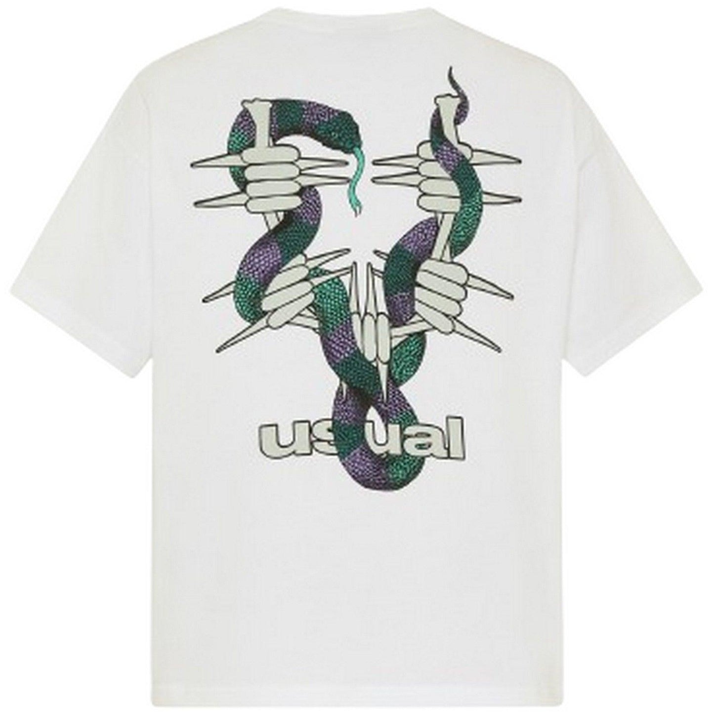 T-shirt Uomo Usual - Poison T-Shirt - Bianco
