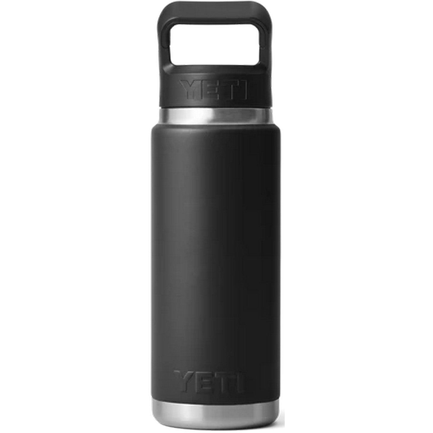 Thermos per bibite Unisex Yeti - Rambler 26 Oz Straw Bottle. - Nero