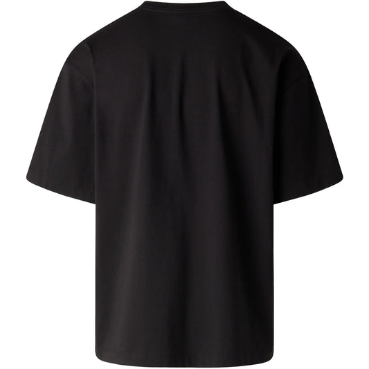 T-shirt Uomo The North Face - M Liquid Logo Oversize Short Sleeve Tee - Nero