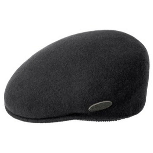 Baschi e berretti Unisex Kangol - Wool 504 Earlap - Nero