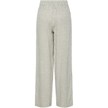 Pantaloni Donna Pieces - Pcpia Hw Wide Pants Wvn Noos - Beige