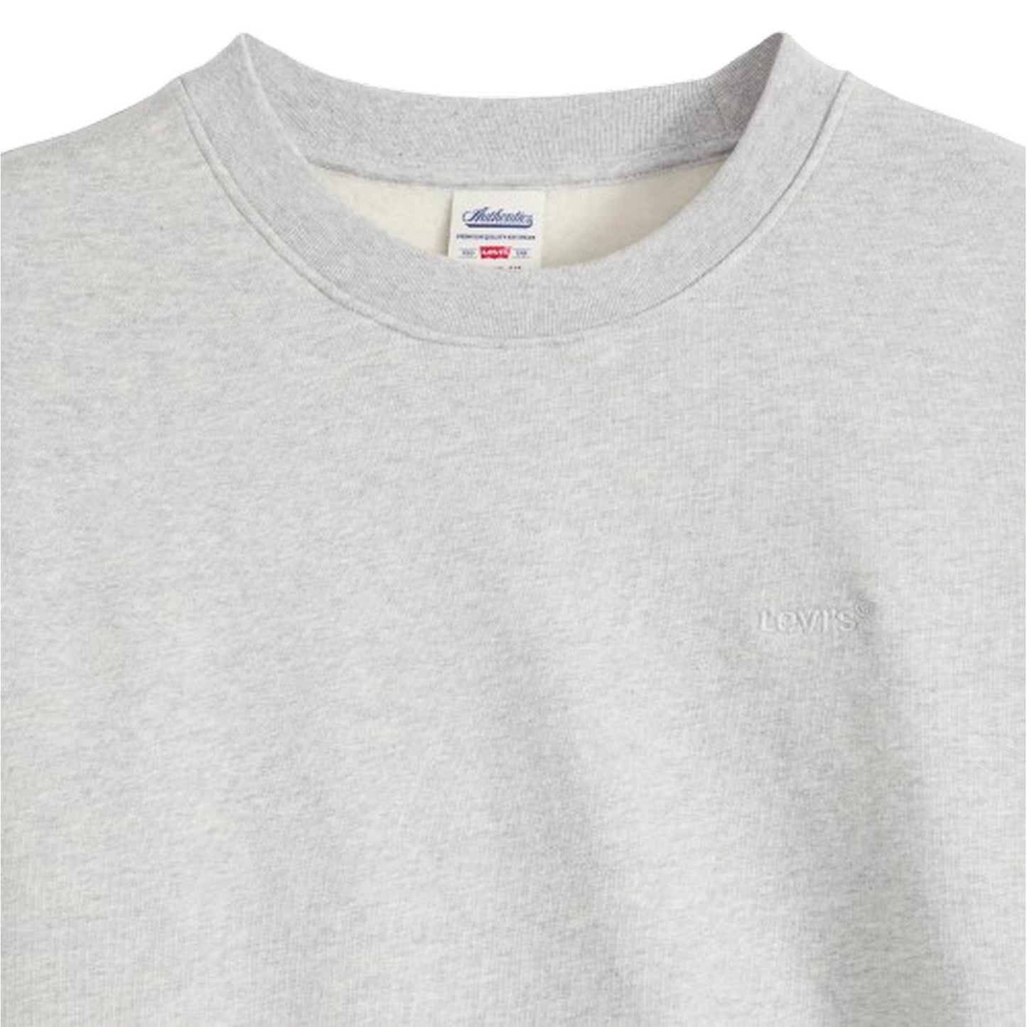 Felpe senza cappuccio Uomo Levi's - Authentic Crewneck Sweatshirt - Grigio