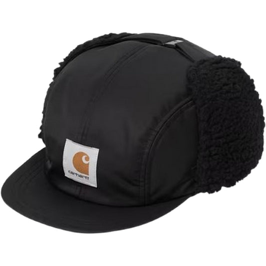 Cappelli alla pescatora Unisex Carhartt Wip - Oltera Ear Guard Cap - Nero