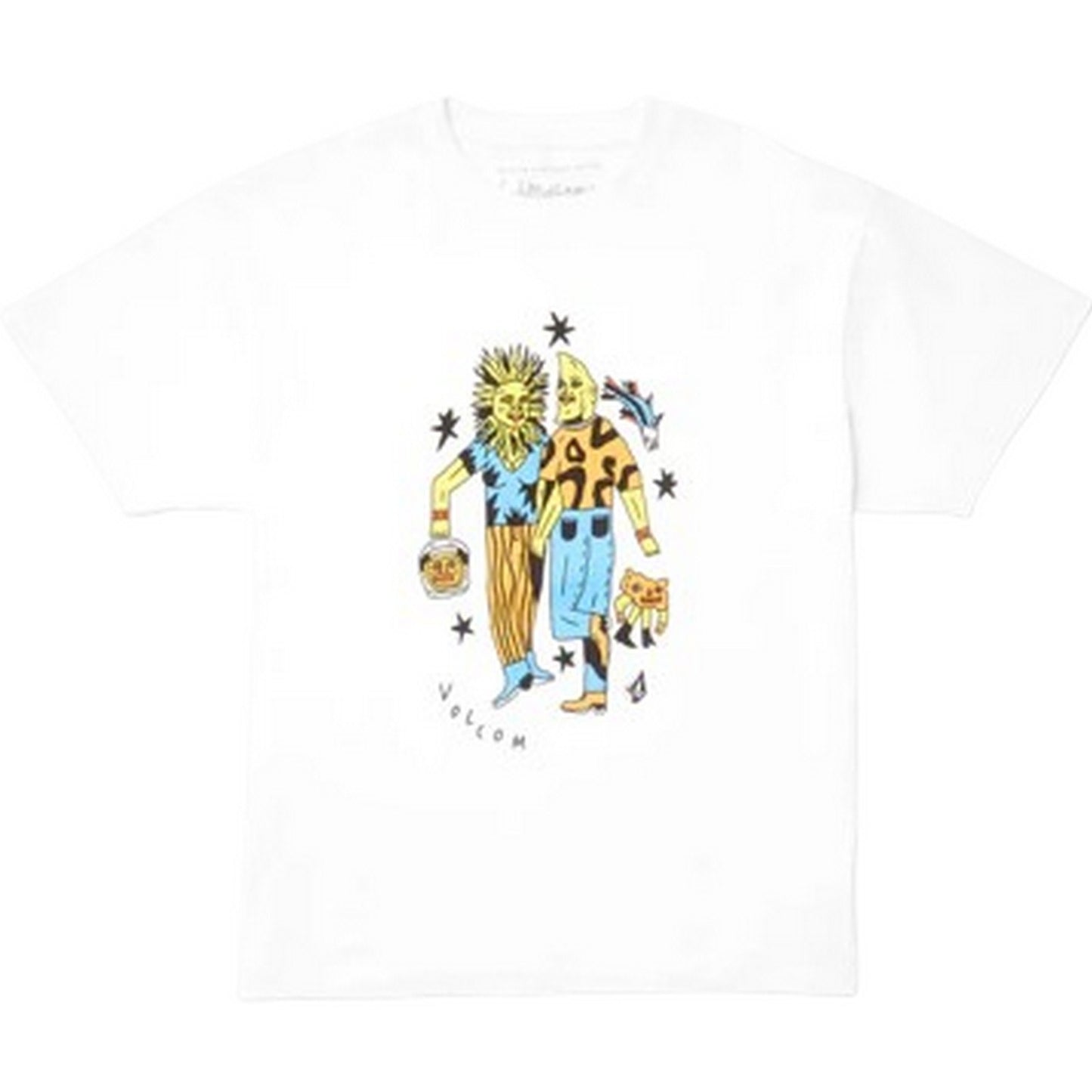 T-shirt Uomo Volcom - Fa Bob Mollema 3 Lse Sst - Bianco
