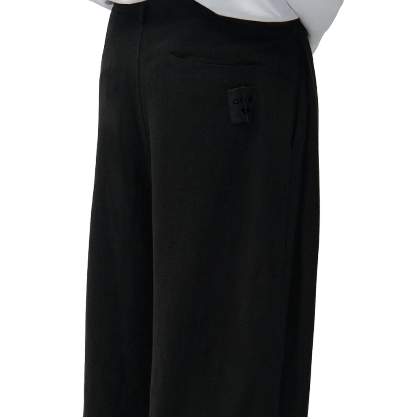 Pantaloni Uomo Arte Antwerp - Linen Suit Pants - Nero
