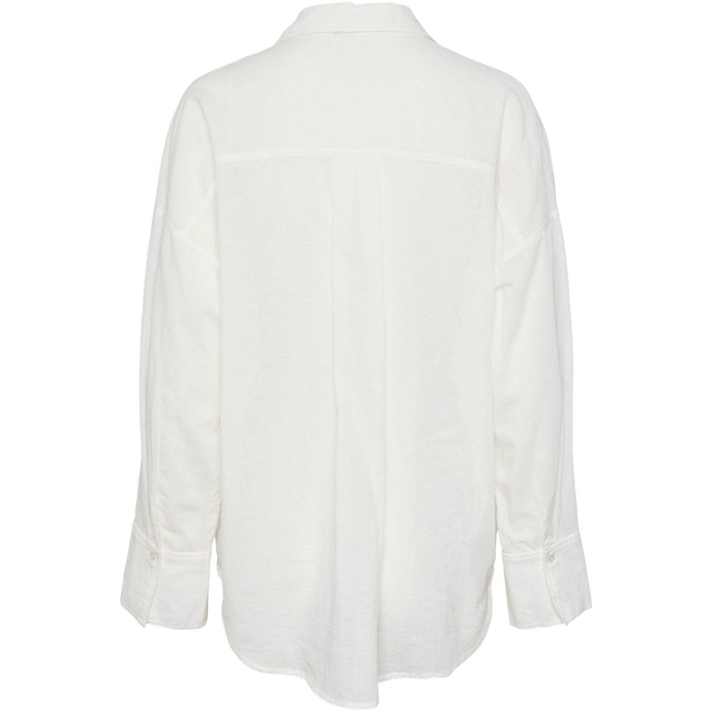 Camicie Donna Pieces - Pcmatinka Ls Shirt - Bianco