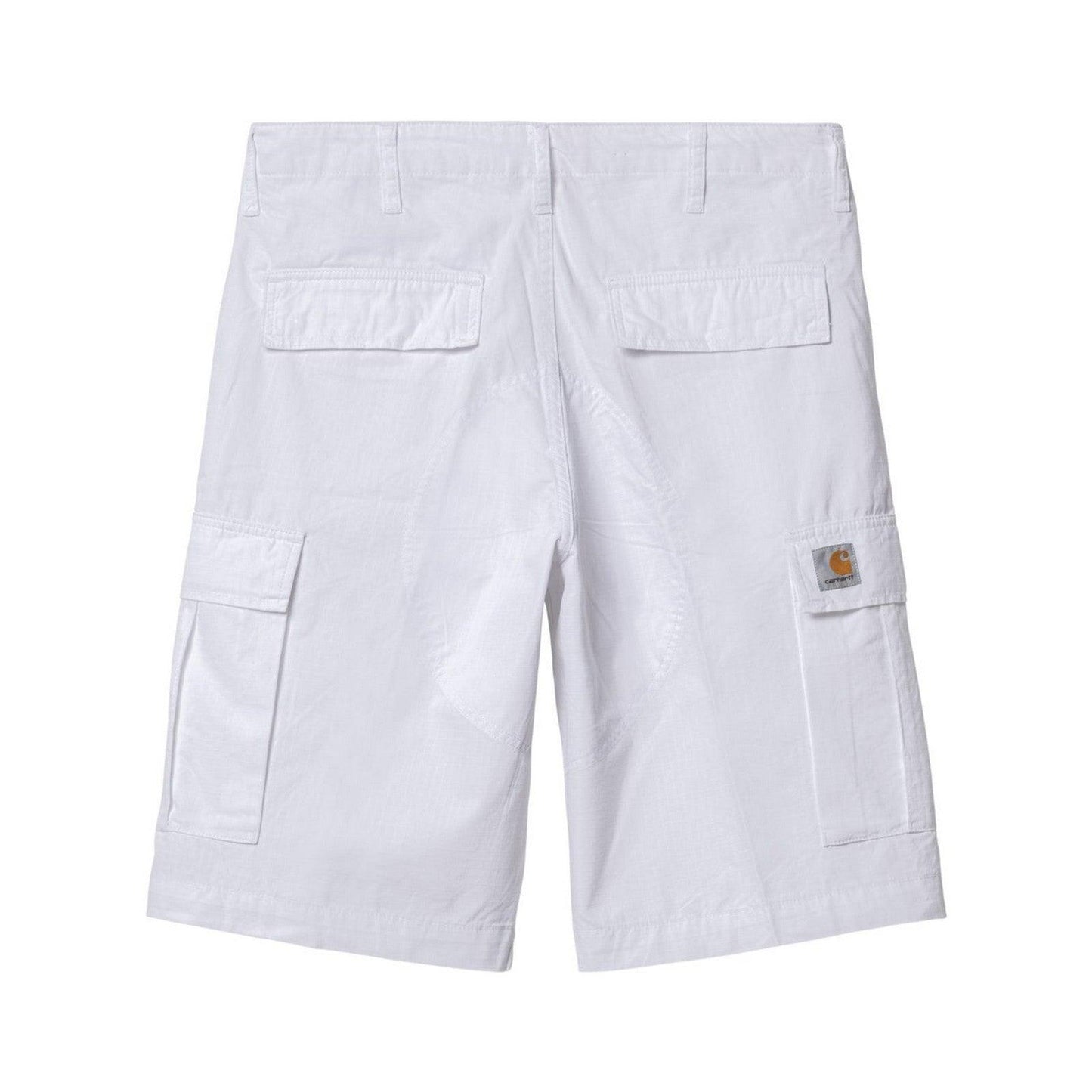 Carhartt Wip Bermuda pour hommes - Short cargo régulier - Blanc