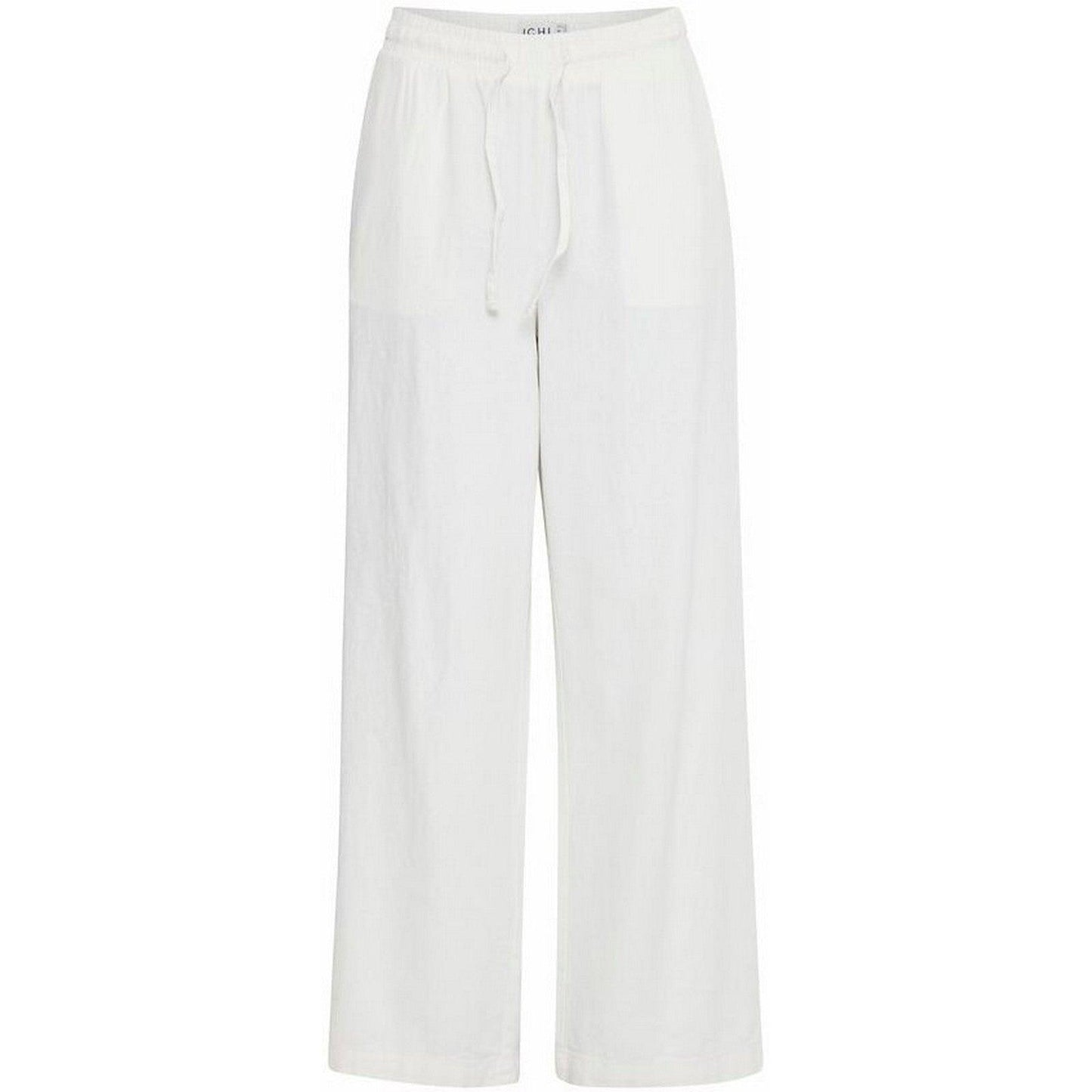 Pantaloni Donna Ichi - Ihlino Pa2 Fl - Bianco
