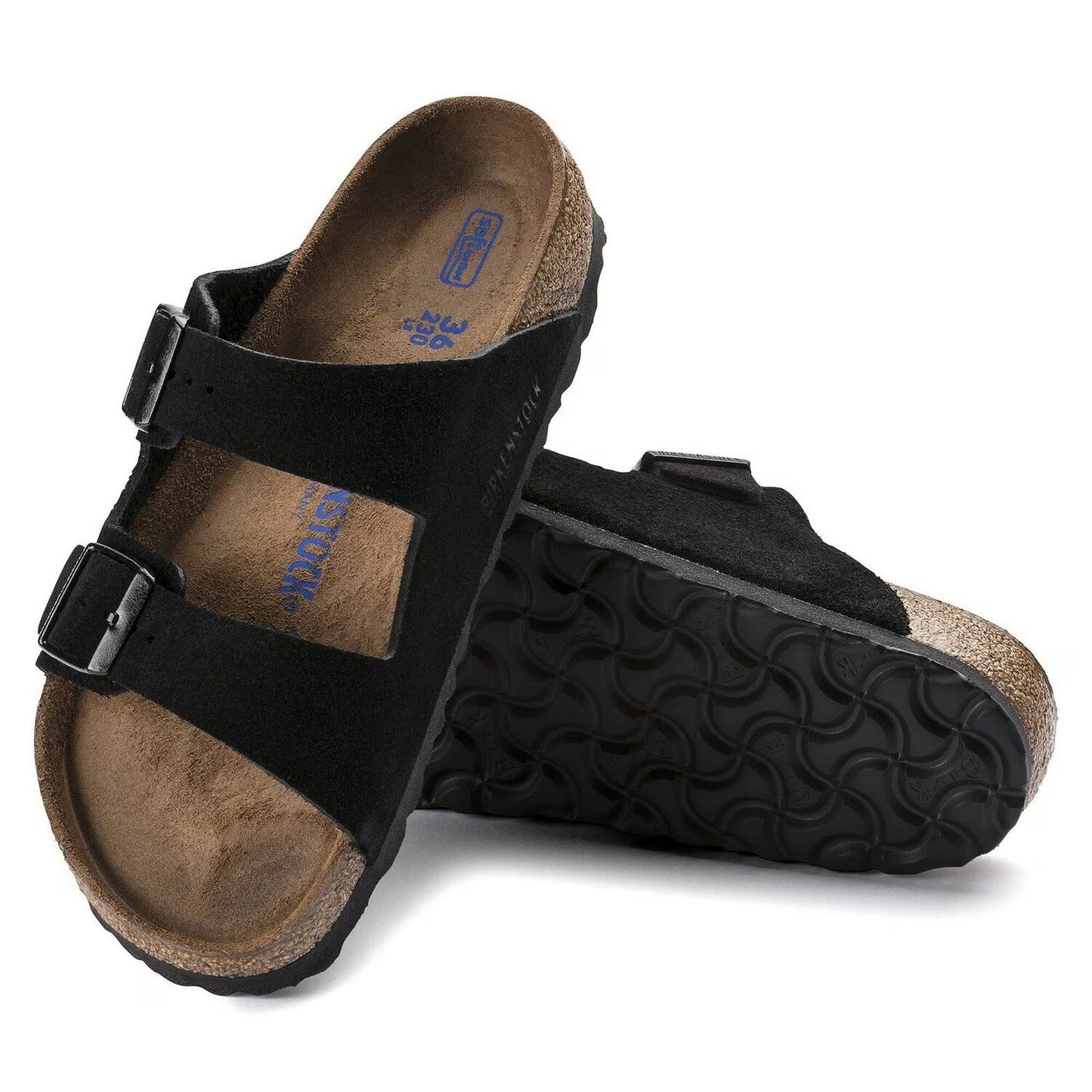 Sandali Unisex Birkenstock - Arizona Sfb - Nero