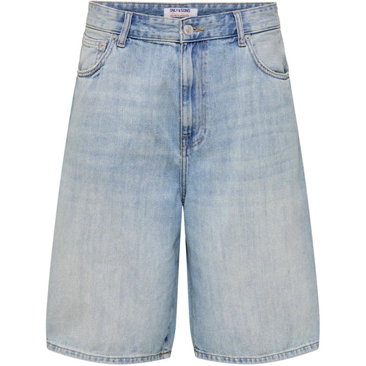 Bermuda Uomo Only & Sons - Onscarl Ball Lb 2958 Tai Dnm Shorts Noos - Blu