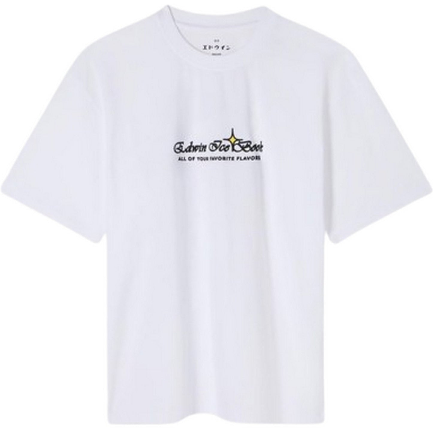T-shirt Uomo Edwin - Love In The Books Ts - Bianco