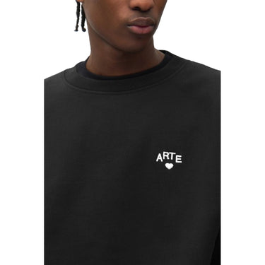 Felpe senza cappuccio Uomo Arte Antwerp - Cor Crewneck - Nero