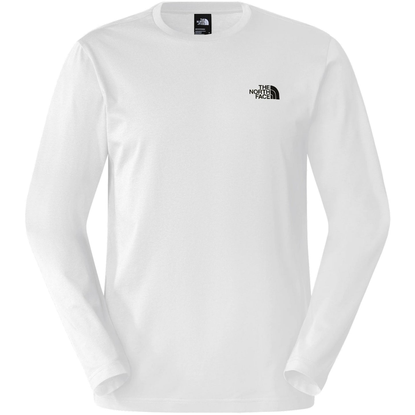 Maglie a manica lunga Uomo The North Face - M L/S Simple Dome Tee - Bianco