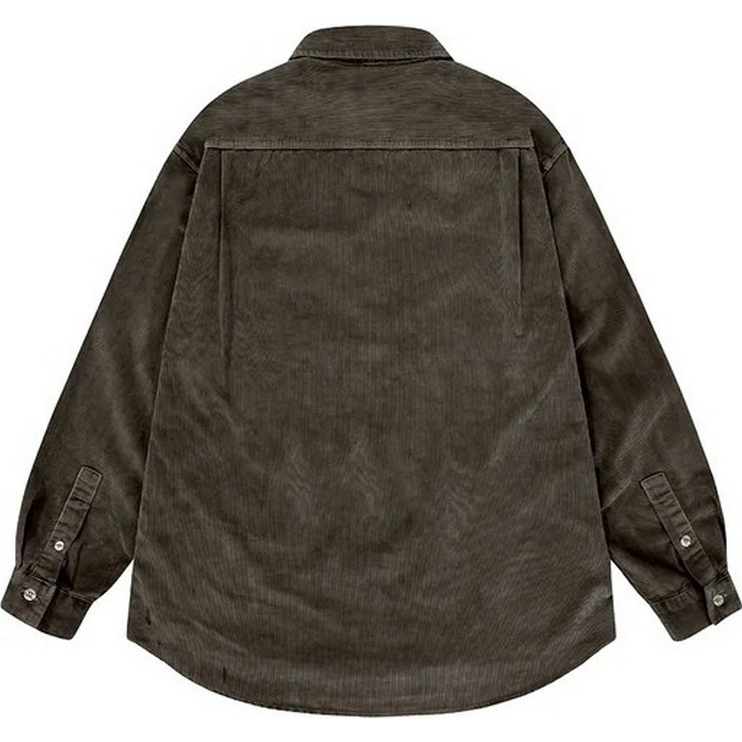 Camicie casual Uomo KAPPY DESIGN - Pigment Corduroy Shirt - Marrone