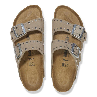 Birkenstock Sandales unisexes - Rivet Arizona - Beige