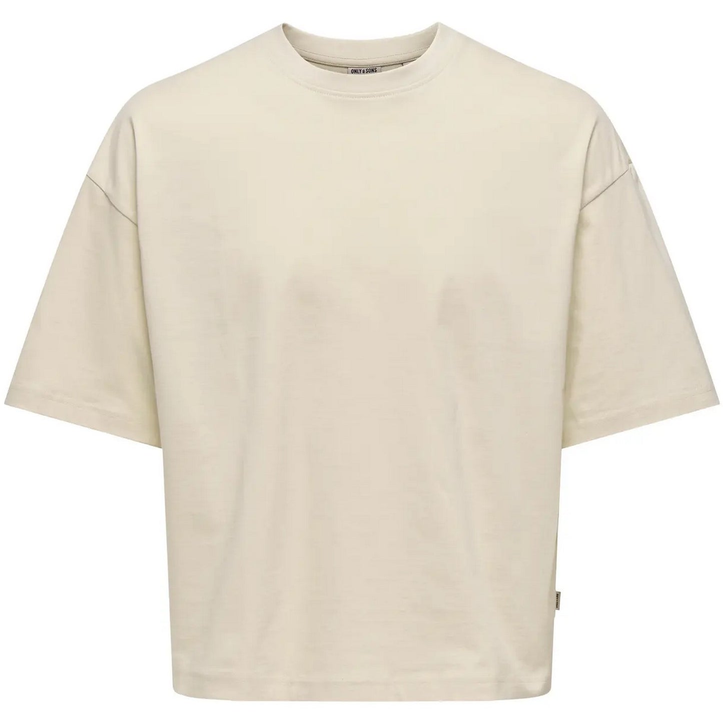 T-shirt Uomo Only & Sons - Onsfred Rlx Ss Crop Tee - Bianco