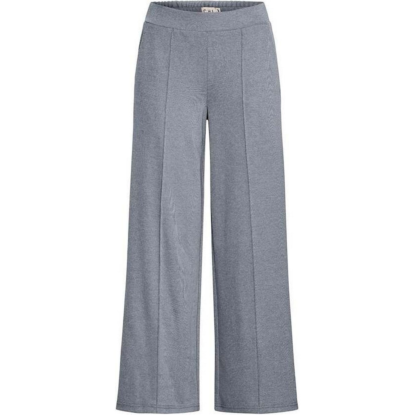 Pantaloni Donna Ichi - Ihkate Pique Pa3 - Blu