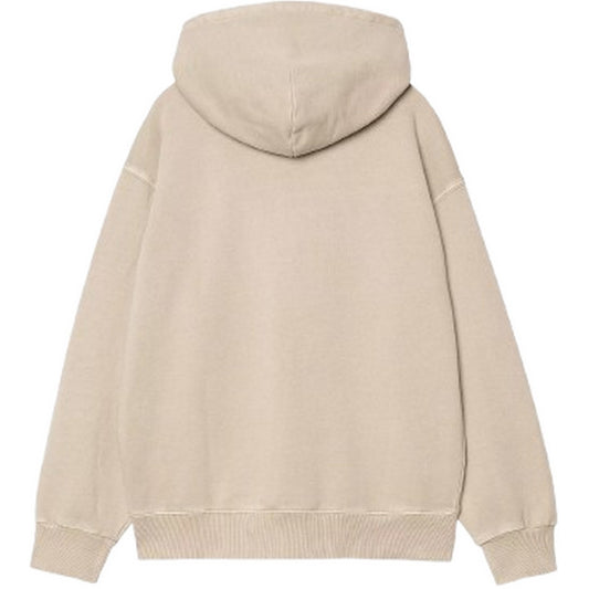 Męskie bluzy z kapturem Carhartt Wip – Bluza Nelson z kapturem – Biała