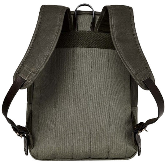 Zaini Casual Uomo Filson - Journeyman Backpack Oil Finish Tin Cloth - Verde