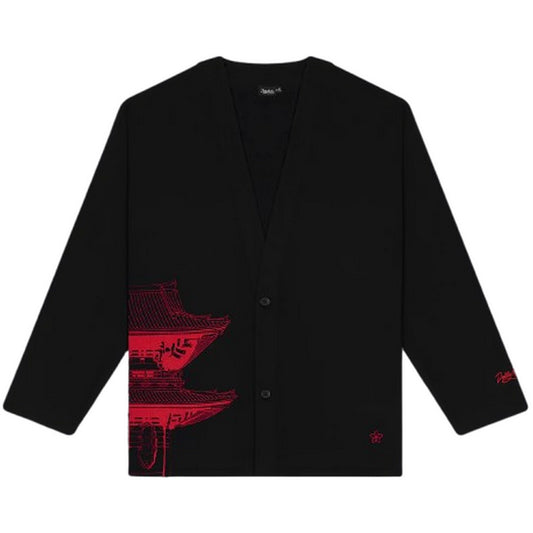 Dolly Noire Chemises décontractées pour hommes - Sweat-shirt BENCH Tokyo Kimono - Noir