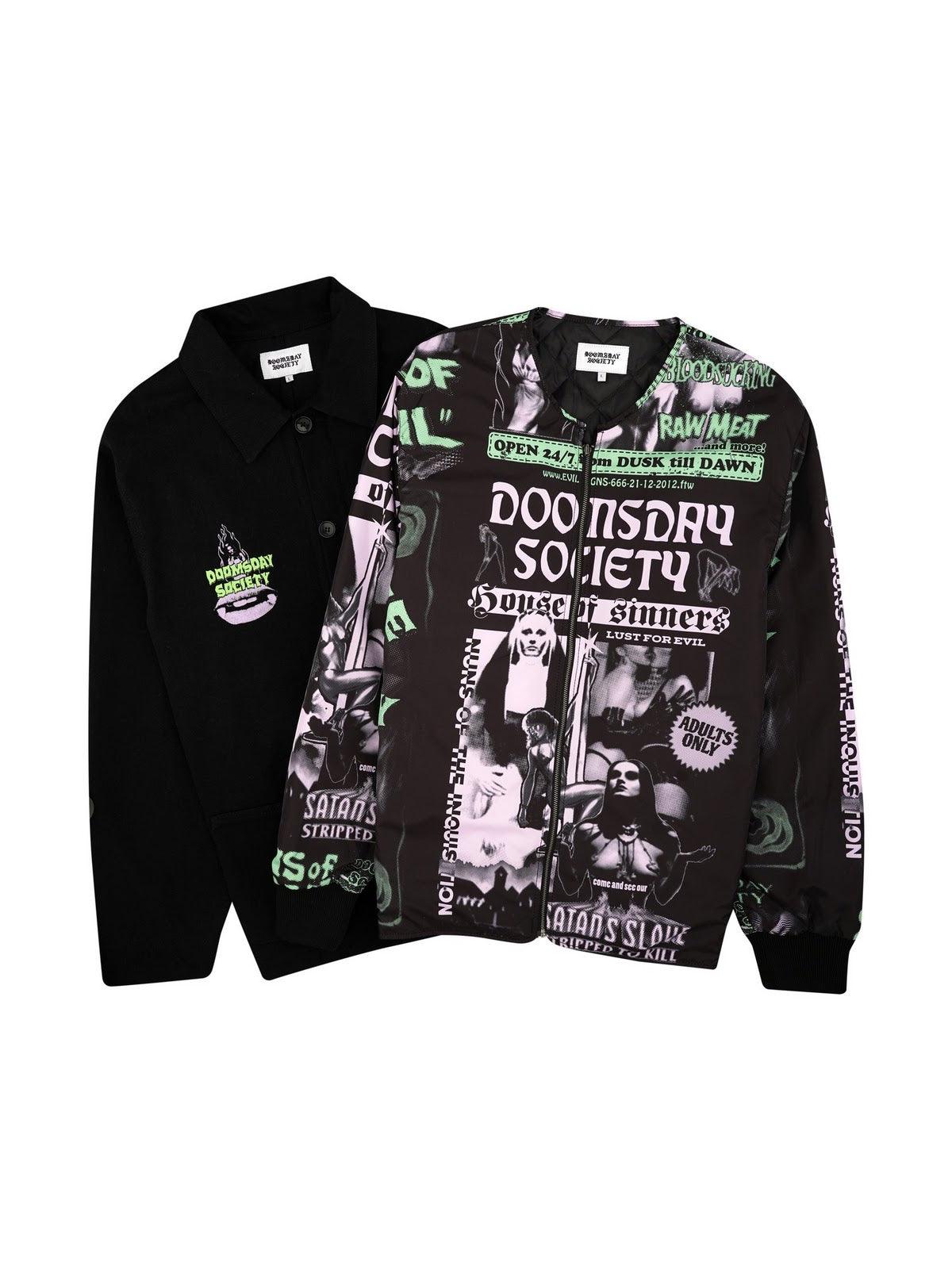 Giubbini Uomo Doomsday - Jos Double Jacket - Nero