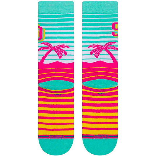 Calcetines Stance unisex - Padres Cc Crew - Verde