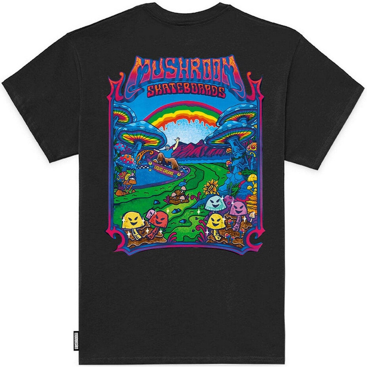 T-shirt Uomo Mushroom - T-Shirt M/M - Nero