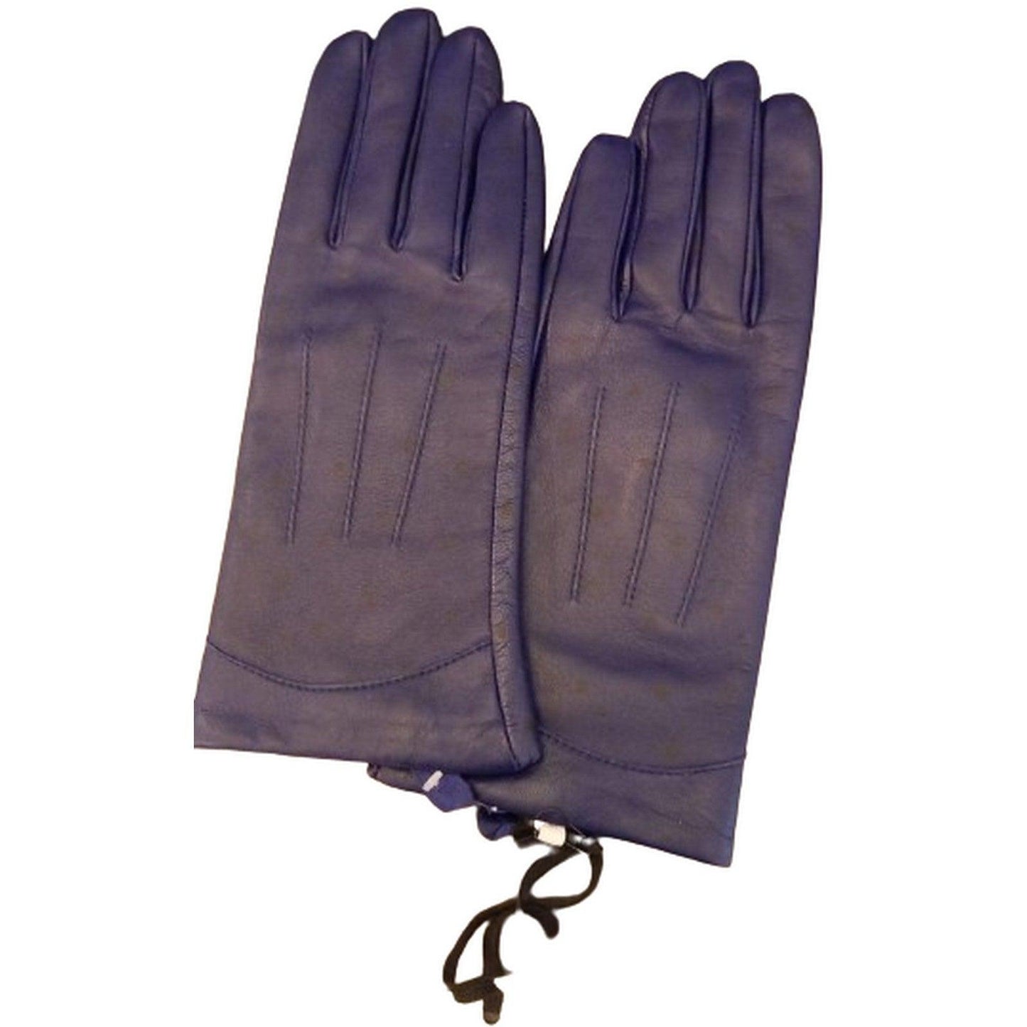 Guanti Donna Nümph - Charichuelo Leather Gloves - Blu