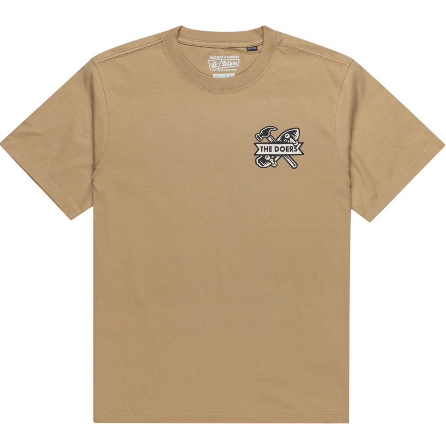 T-shirt Uomo Element - Timber Supply Ss - Beige