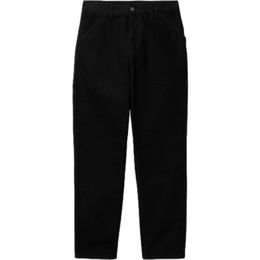 Pantalon Carhartt Wip pour hommes - Pantalon à genou unique - Noir